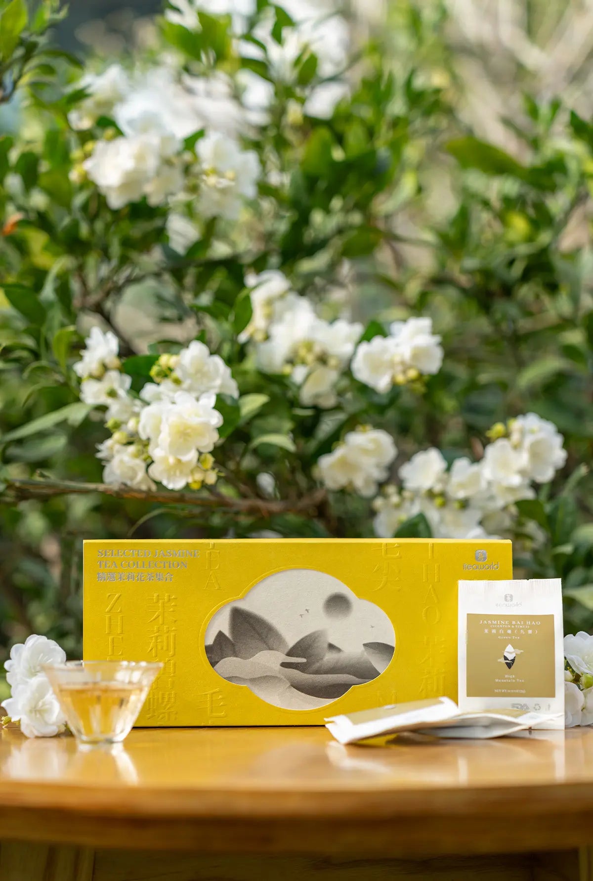 Jasmine tea sampler iteaworld tea