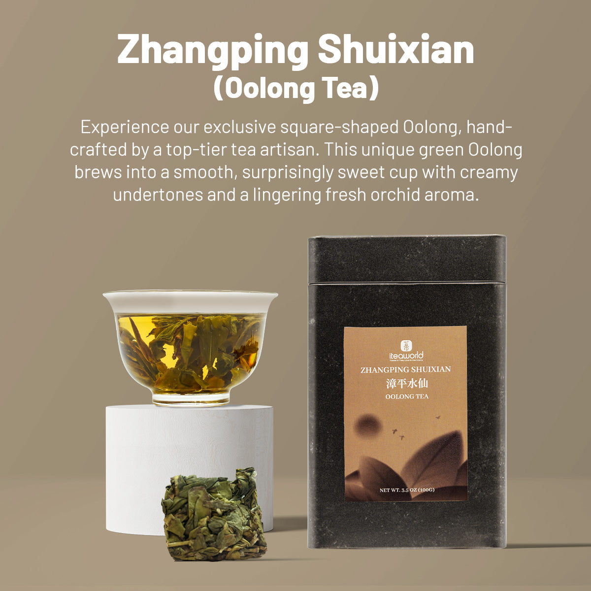 Zhangping Shuixian Oolong Tea