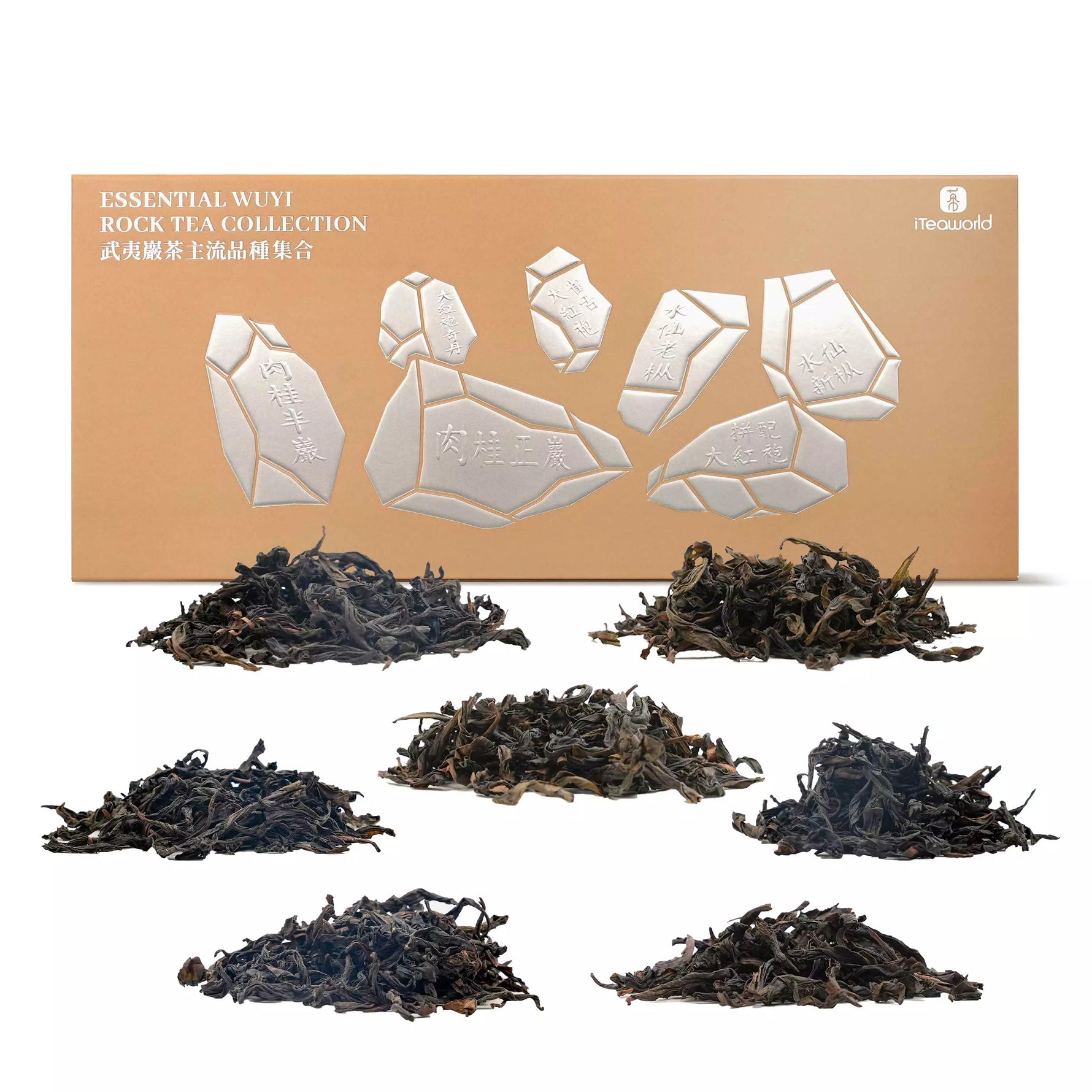 iTeaworld-Mainstream Wuyi Rock Tea Collection-Loose Leaf-7 Flavors