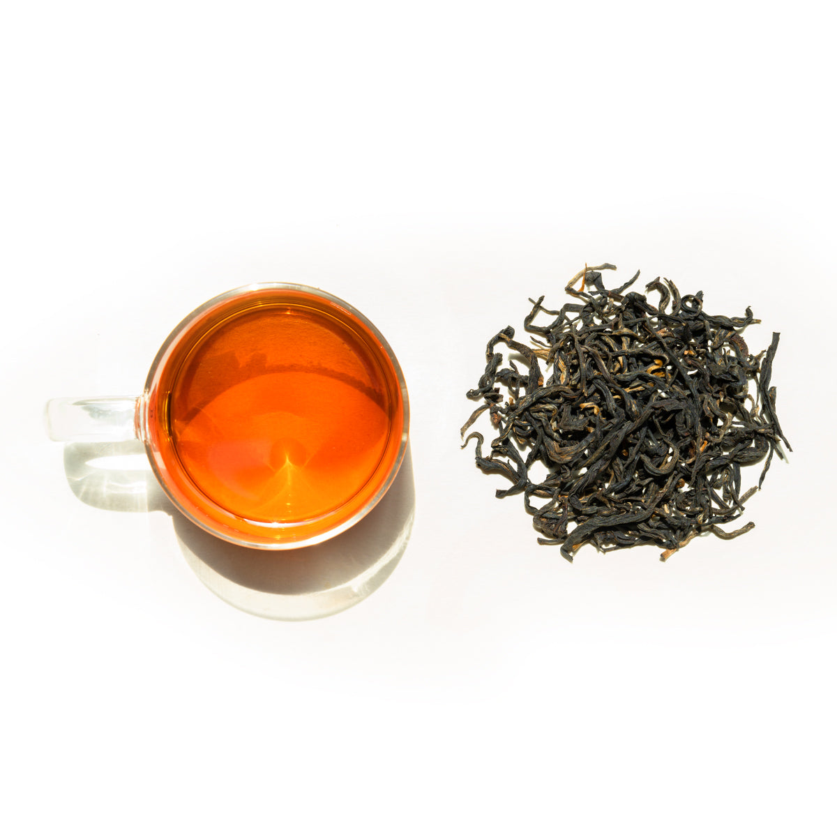 Strong Honey Aroma Yunnan Chinese Black Tea, 50-Year-Old Tea Trees from Fengqing, Yunnan | 1600m High Mountain High Fermentation Tea - Best Value Choice 3.5OZ(100G)