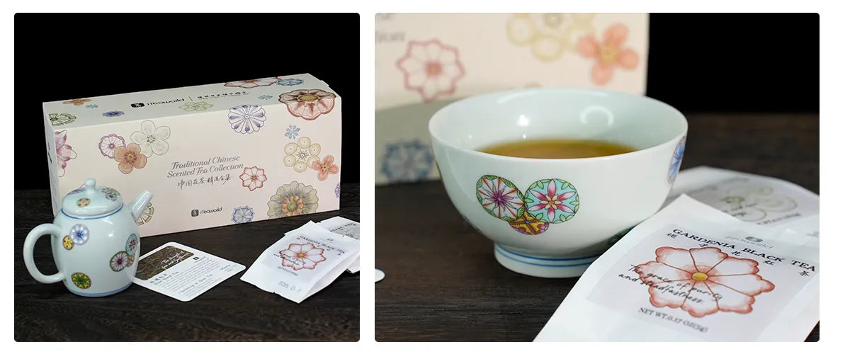 The Beauty of Harmony: When Qing-Dynasty “Tuanhua” Meet Chinese Scented Tea