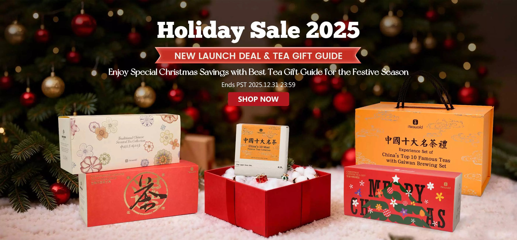 Christmas Tea Selections: iTeaworld Holiday Special