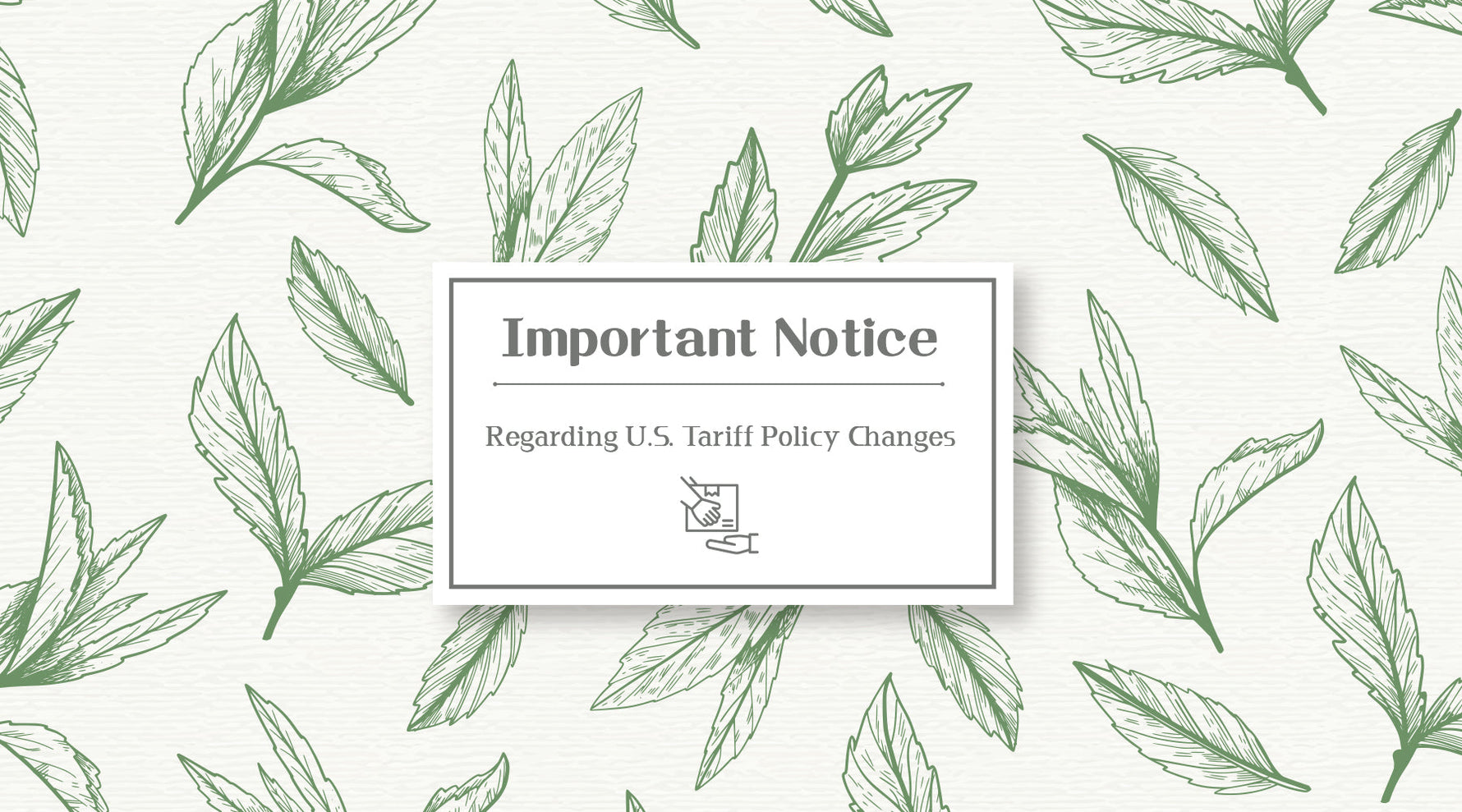 U.S. Tariff & Shipping Information