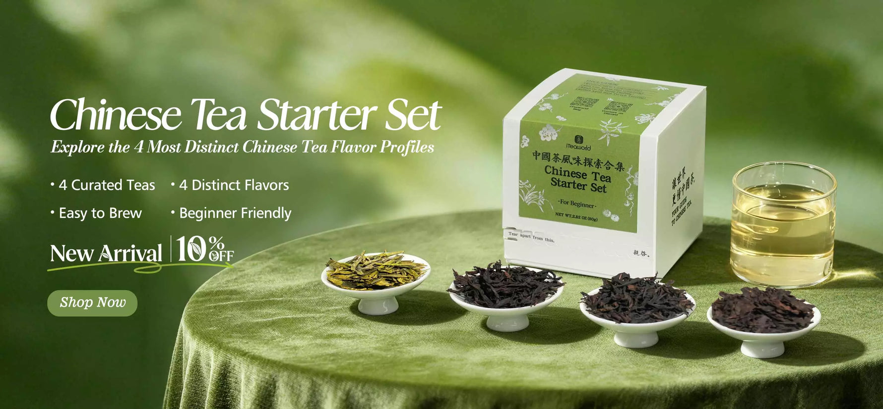 Chinese Tea Starter Set: An Easy First Taste of Real Chinese Tea