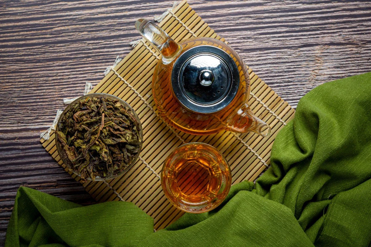 oolong tea brew