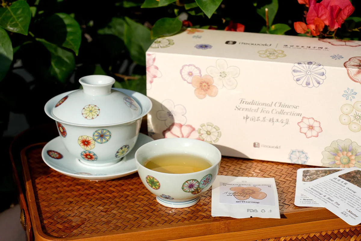 The Beauty of Harmony: When Qing-Dynasty “Tuanhua” Meet Chinese Scented Tea