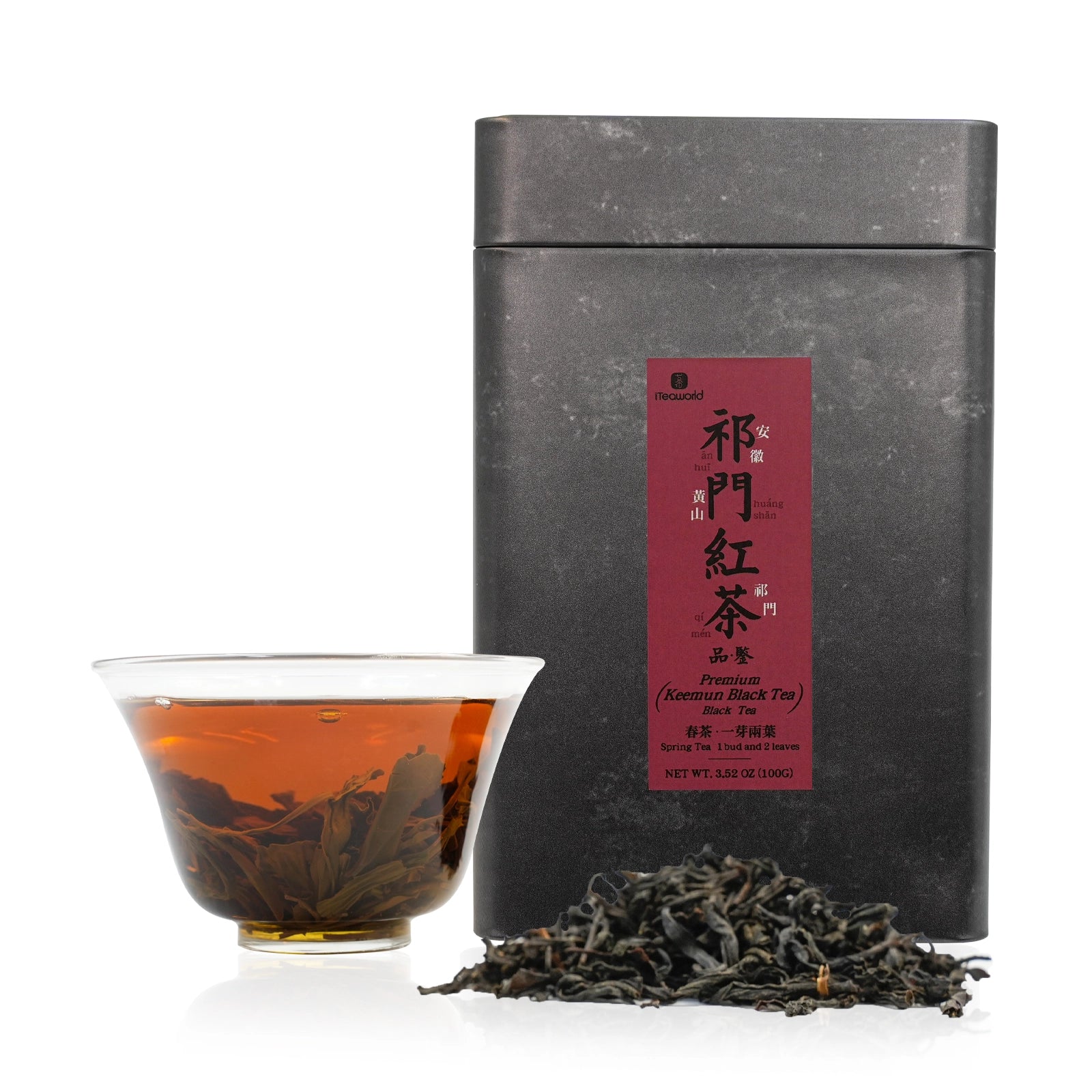 2024 Keemun Black Tea Classic Anhui Keemun, First Flush, One Bud Two L