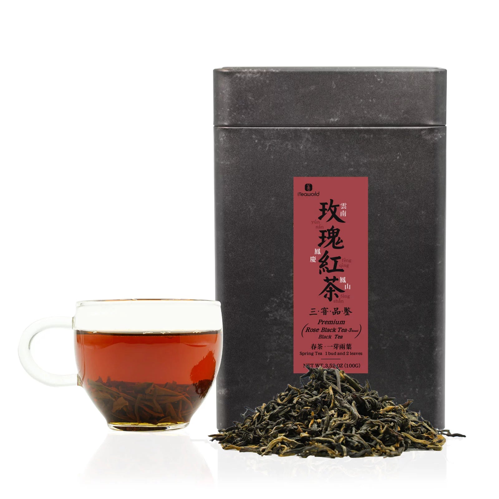 Rose Black Tea 3-Scent 100g
