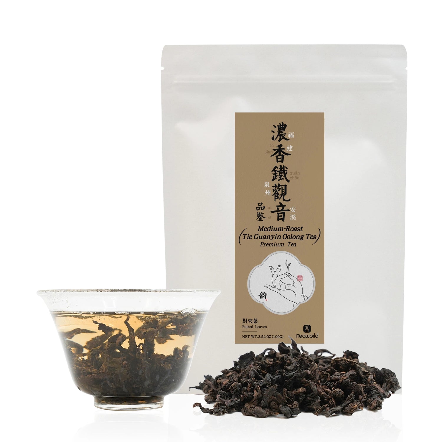 Premium Tie Guan Yin Oolong Tea  Rich Aroma 100g