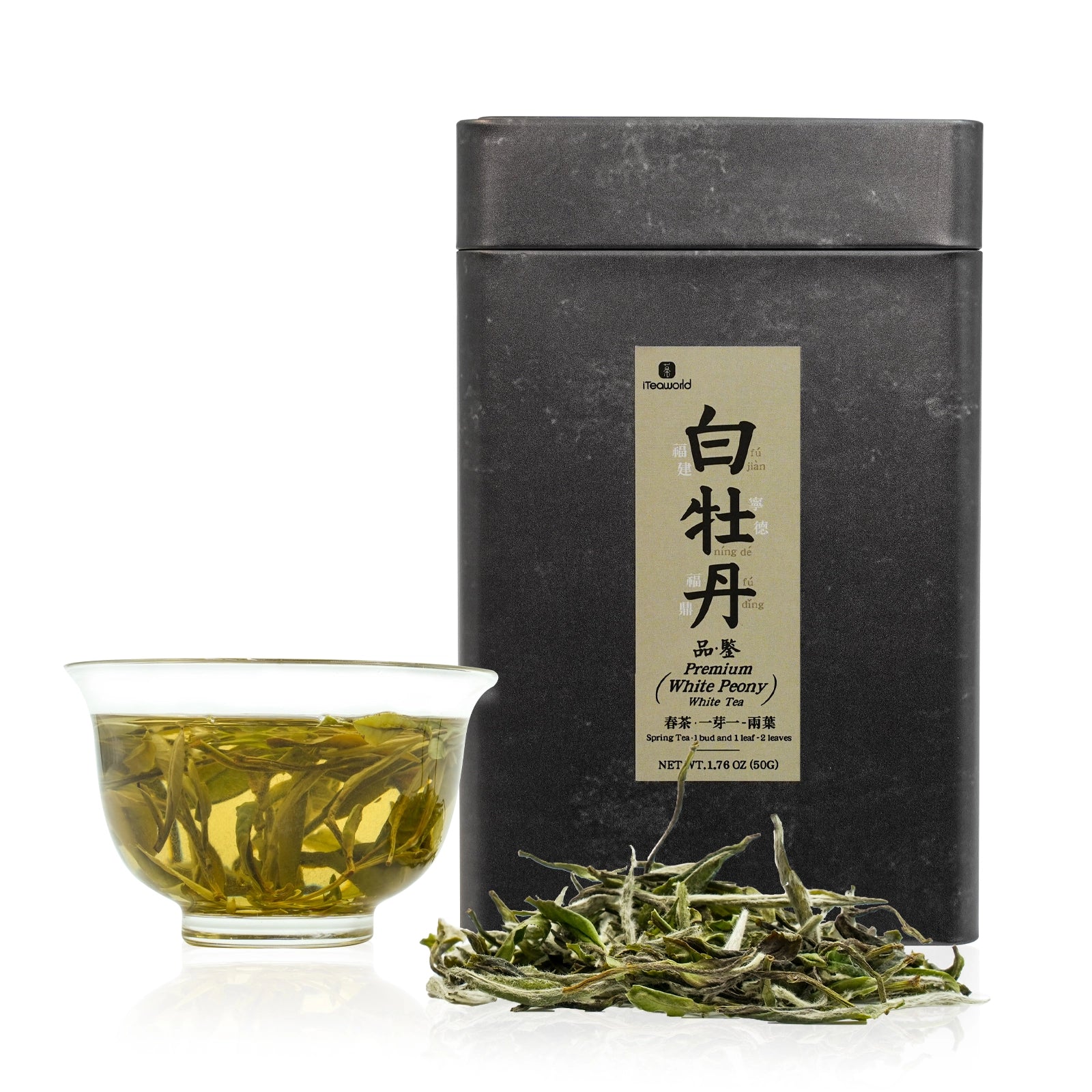 2024 White Peony White Tea  First Grade Spring Tea, One Bud One Leaf, Fuding, Fujian. Sun-Dried for Long-Term Aging