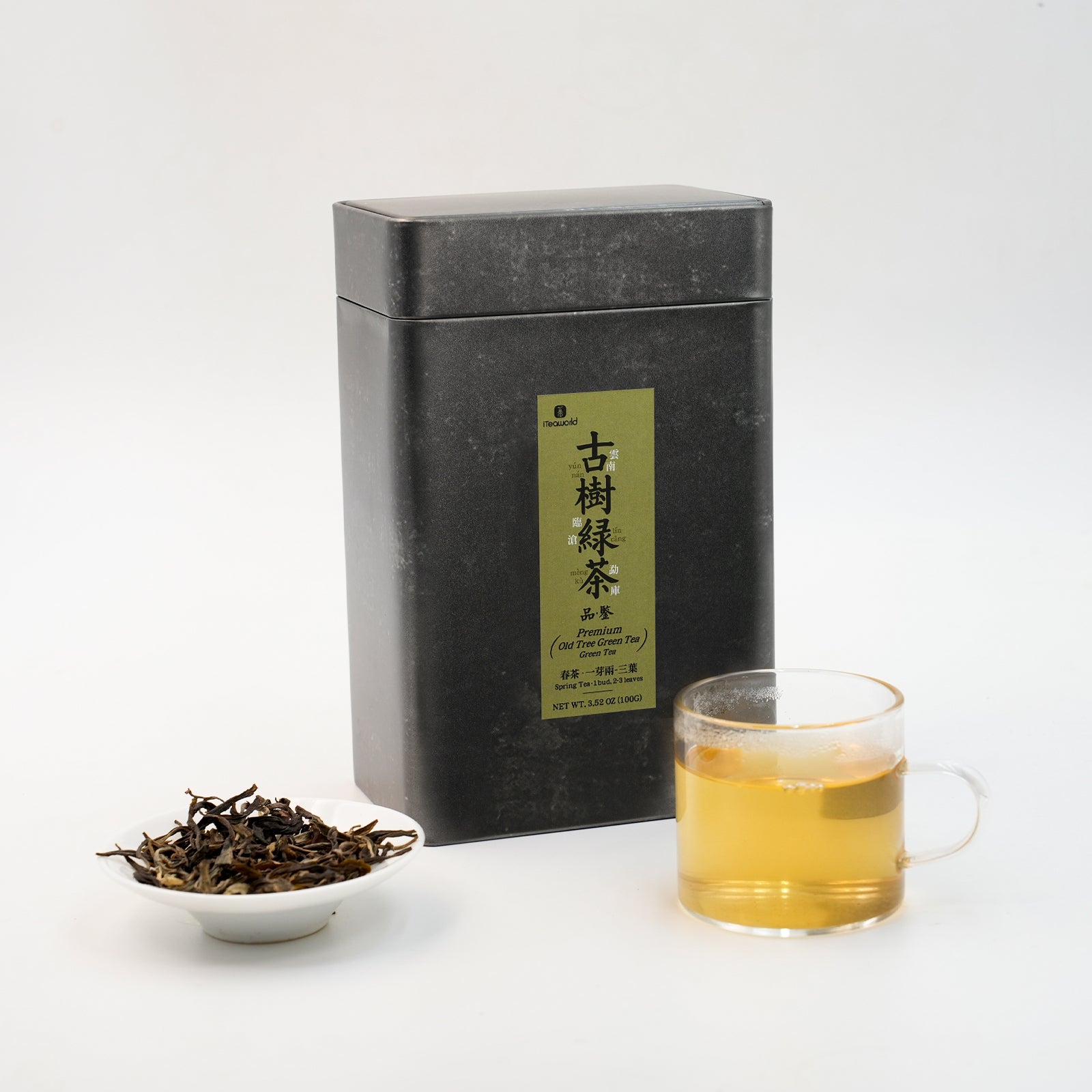 Premium Mellow, Sweet Old Tree Chinese Green Tea (one bud with two to three leaves) – Handpicked from 50-Year-Old Trees at 1600m, Mengku  Lincang Yunnan | April 2024 Harvest, 3.5oz (100g) - High Value Choice