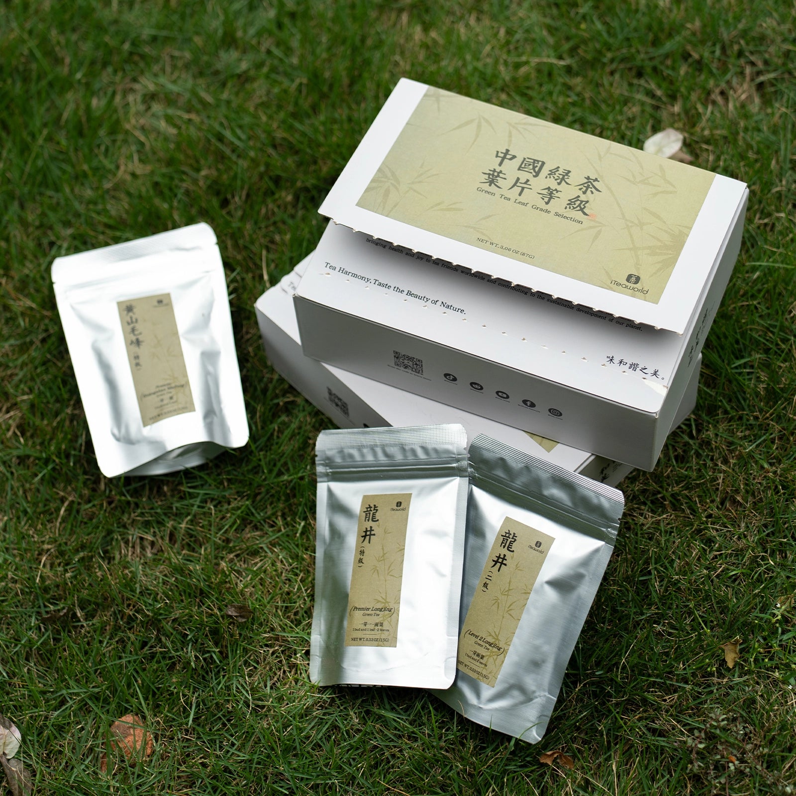 6 Flavors Superior Green Tea Leaf Grade Collection Includes Longjing And Huangshan Maofeng 87G For Morning