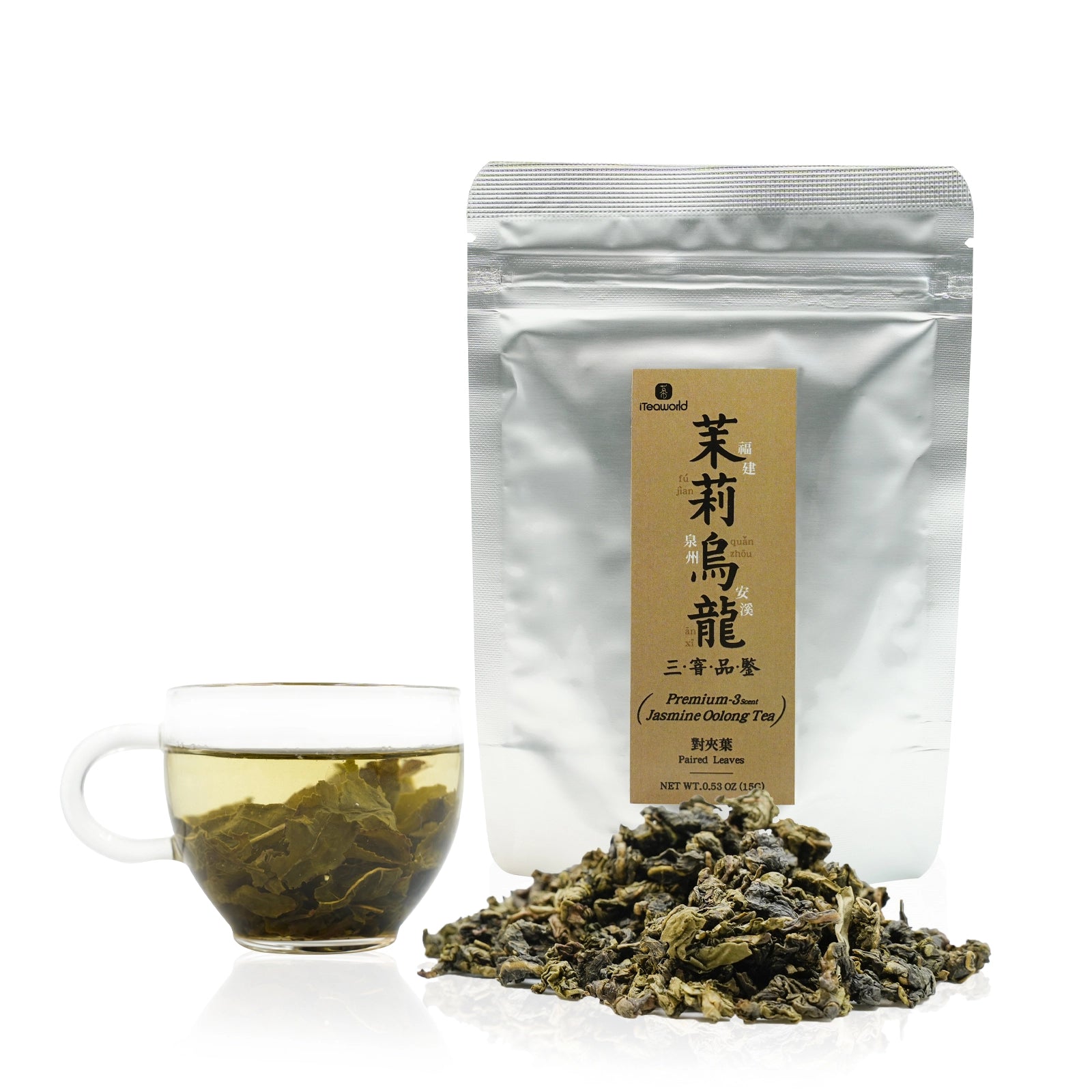 2024 Jasmine Oolong Tea  Triple-Scented Fragrant Tieguanyin, Anxi, Fujian