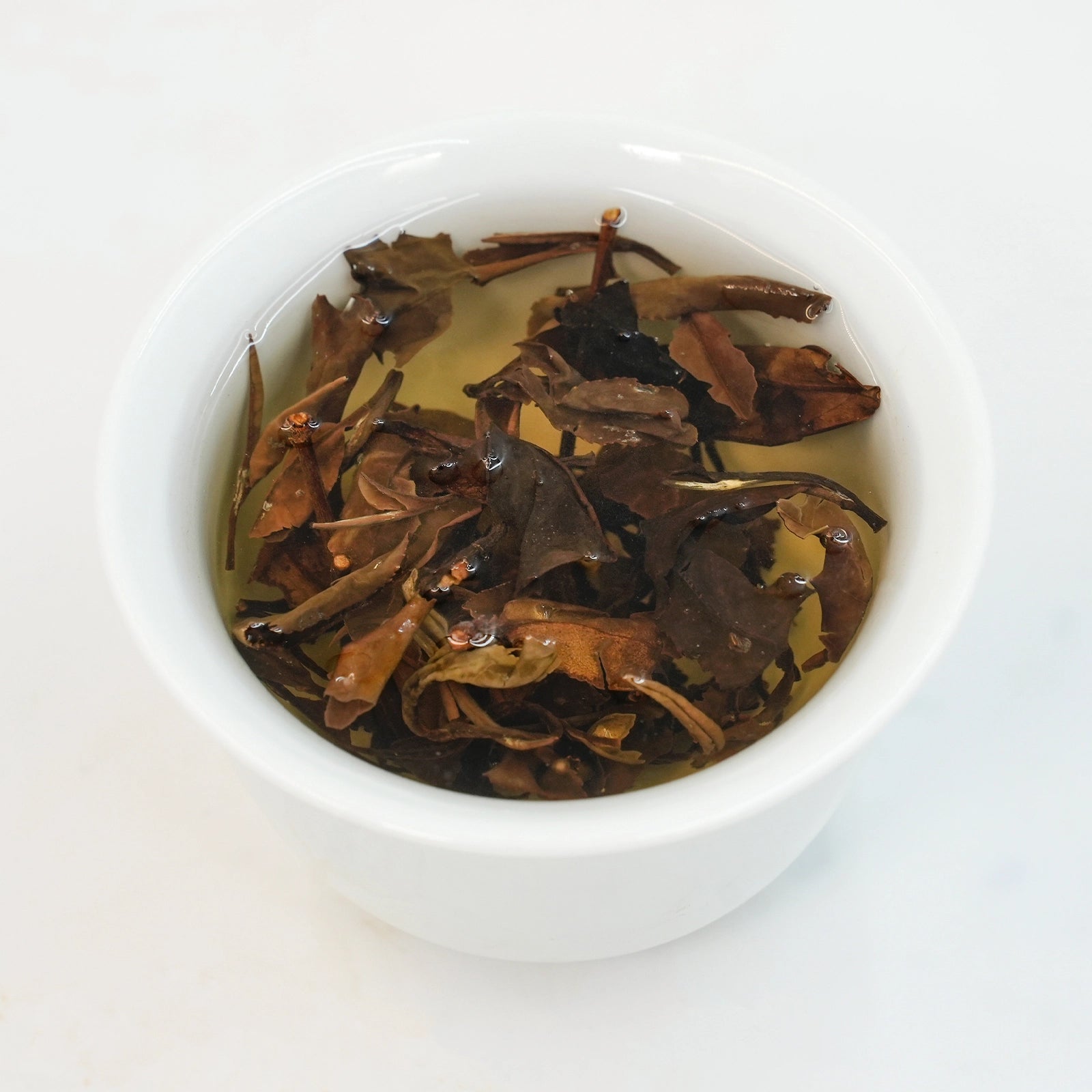 2014 Aged Shou Mei White Tea  Rare 10-Year Aged Fuding White Tea, Sun-Dried for Long-Term Aging.