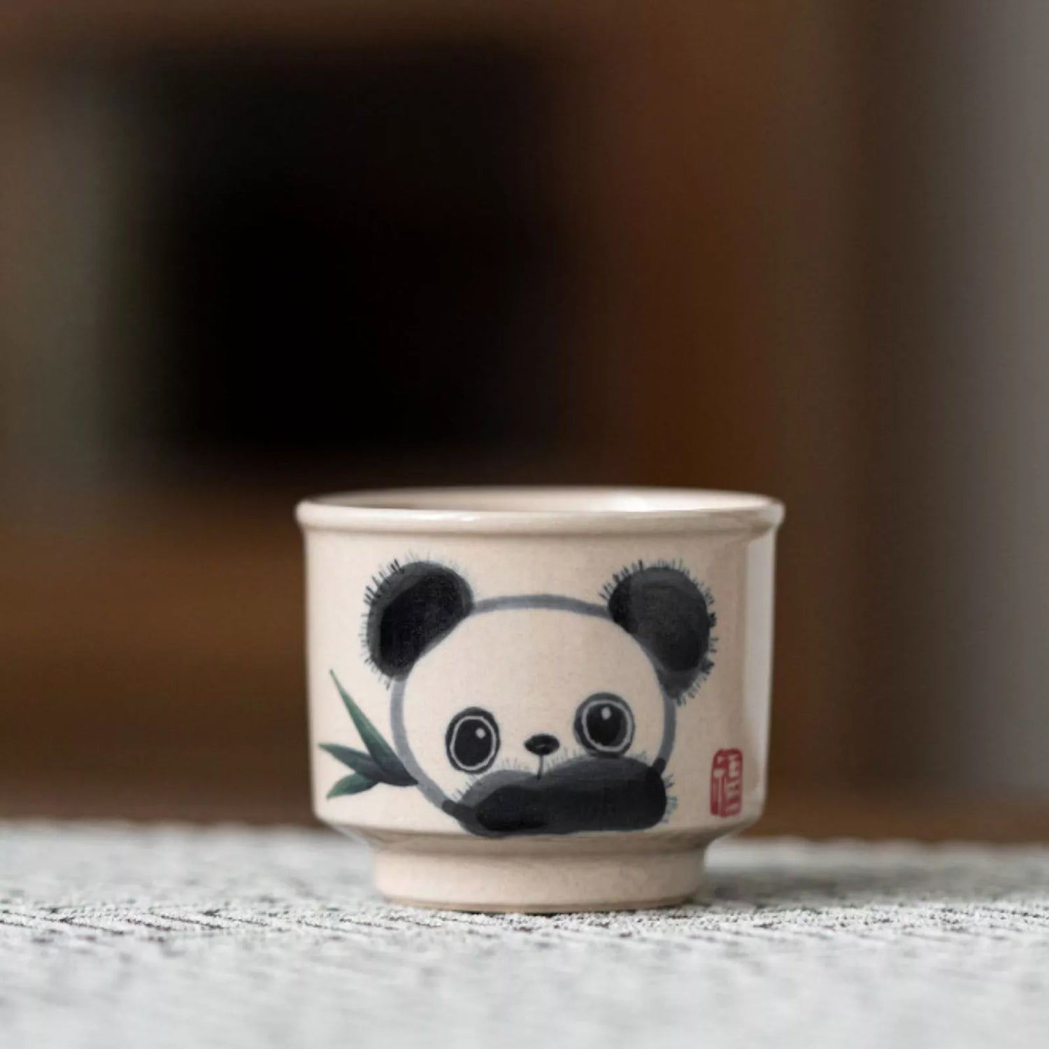 Panda Ceramic Gongfu Tea Tasting Cup