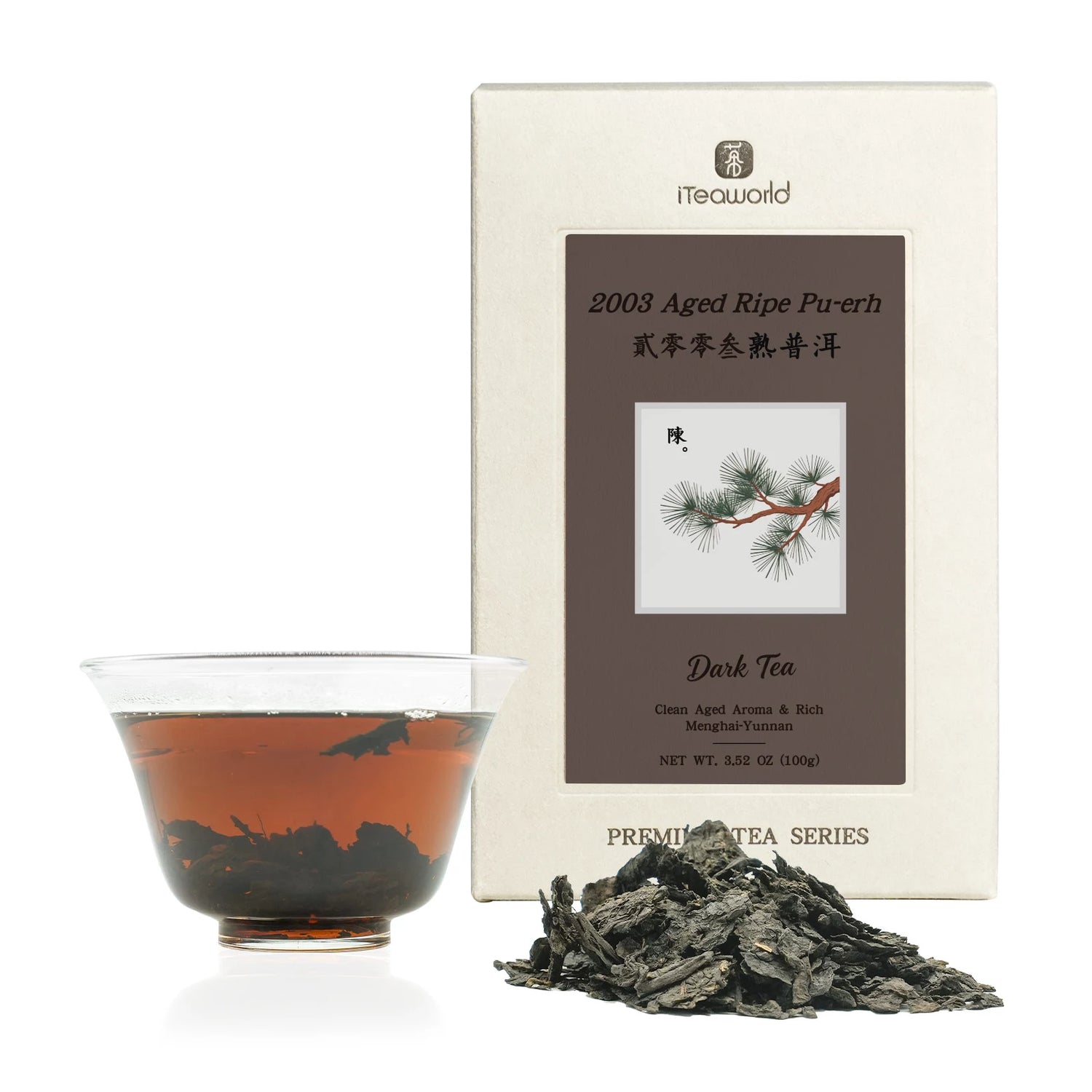 Premium 2003 Aged Ripe Pu-erh Tea 100g