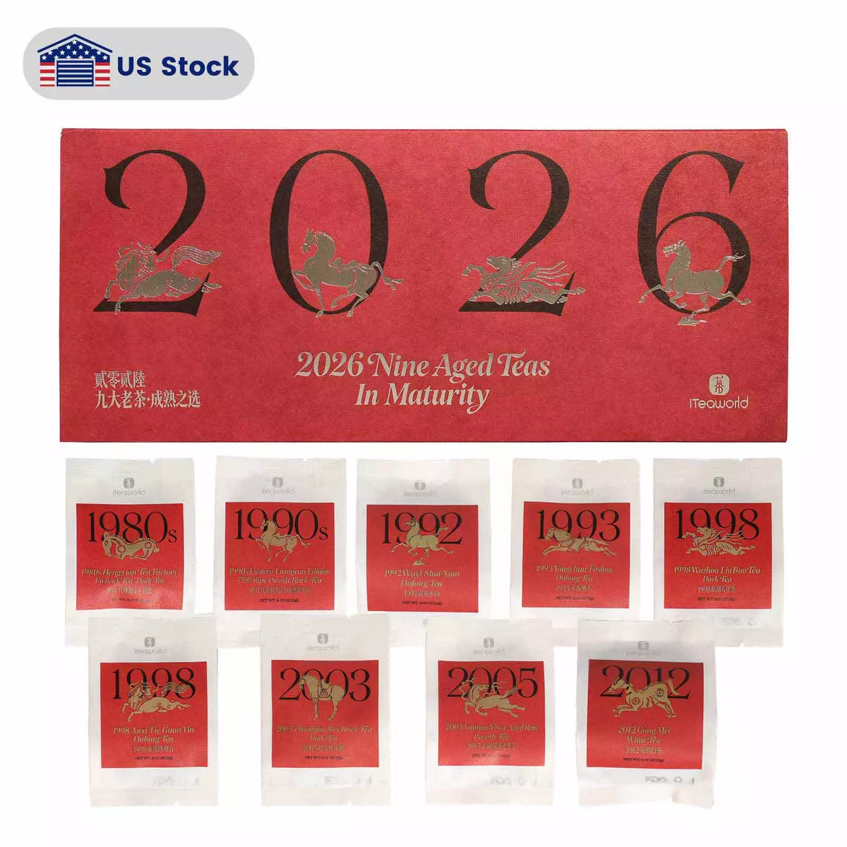 Aged Chinese Tea Collection: 2026 Year of the Horse Special