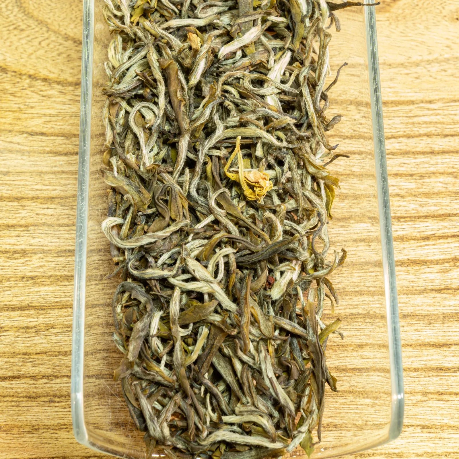 Jasmine Mao Jian | Traditional 5-Scent Jasmine Green Tea  (One Bud with Two Leaves) – Pure Floral Fragrance, Rich and Sweet with Refreshing Aftertaste | Summer Harvest July 2023 from 1000m in Mengsheng, Lincang, Yunnan | 3.5oz (100g) For Afternoon