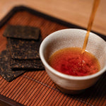 The tea soup of Hubei Dark Tea