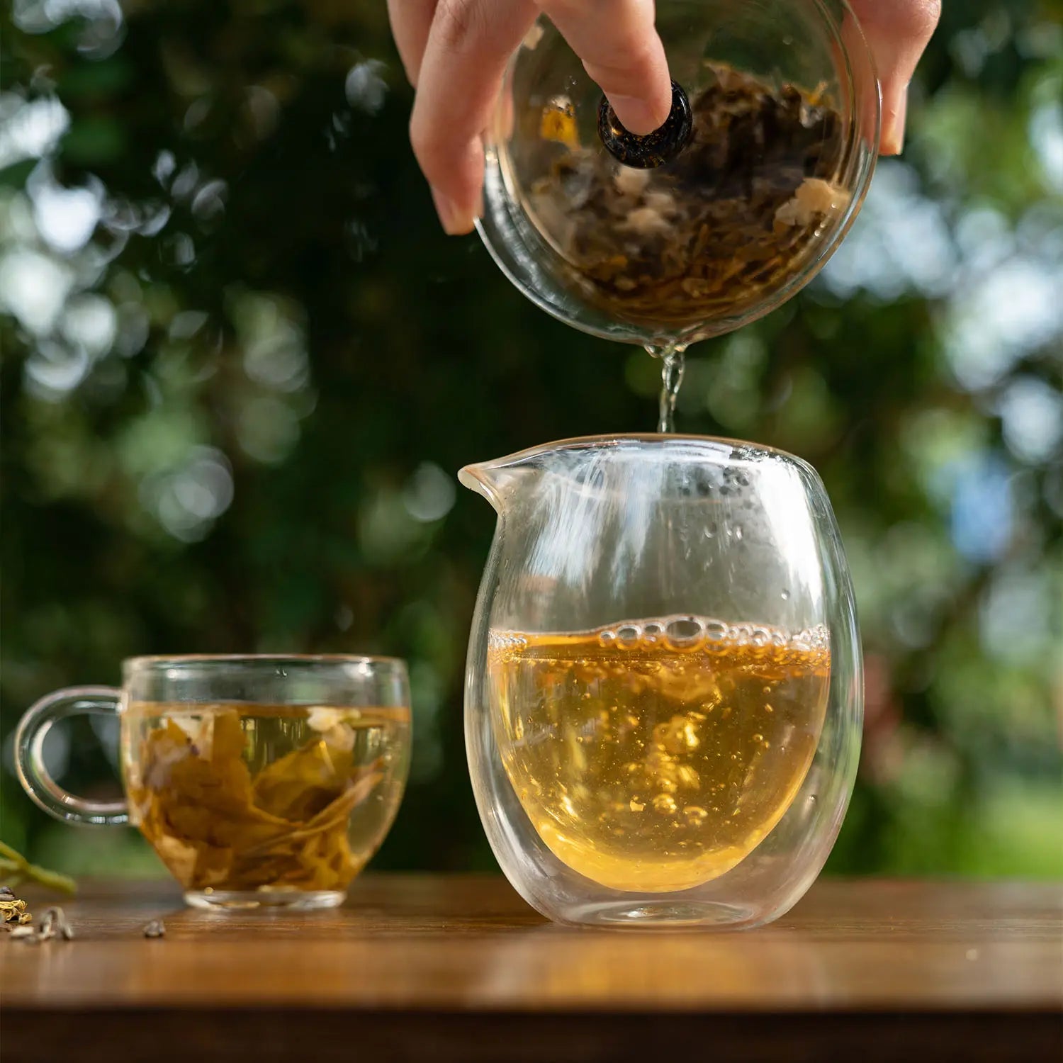 Jasmine tea use gaiwan