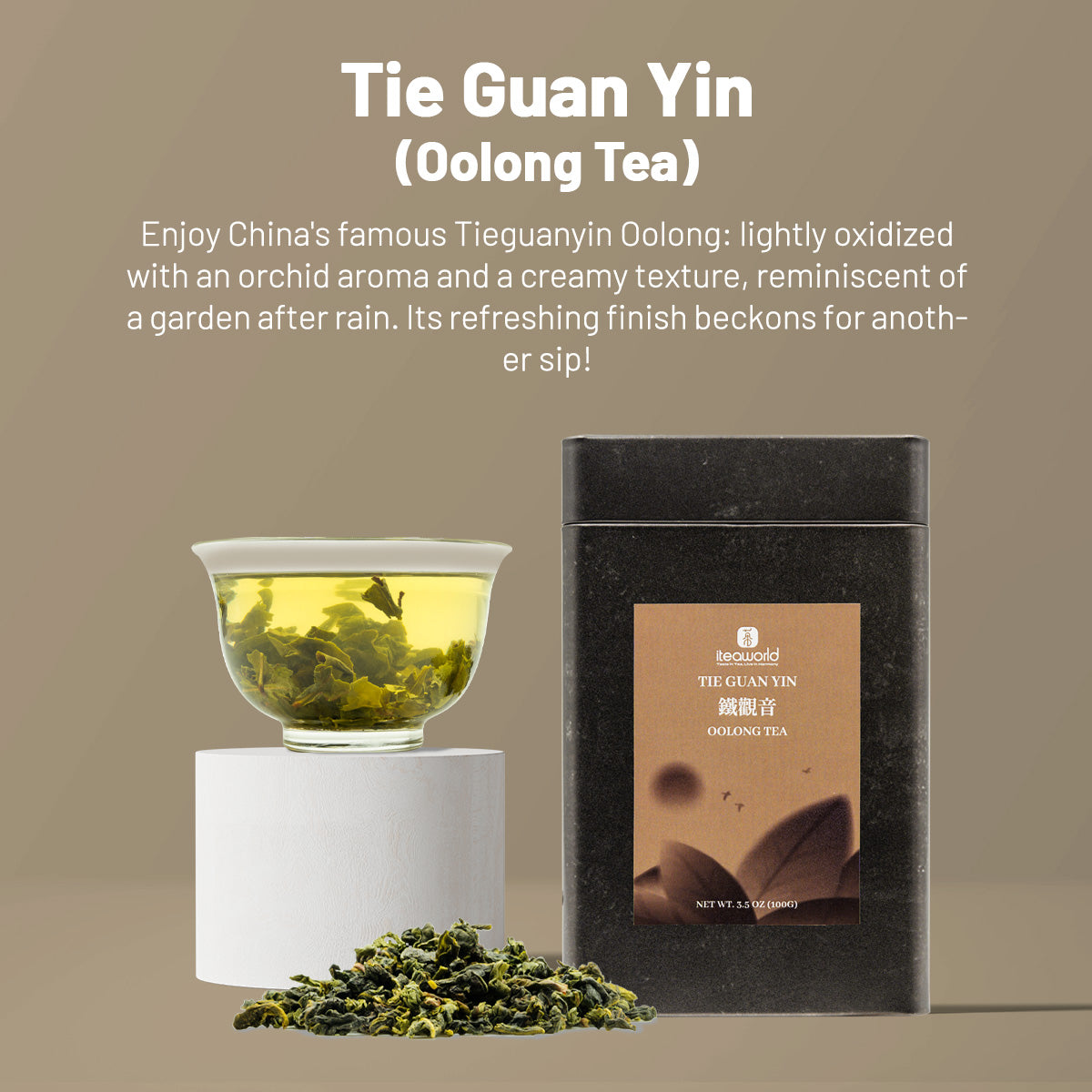 Premium Tie Guan Yin oolong tea