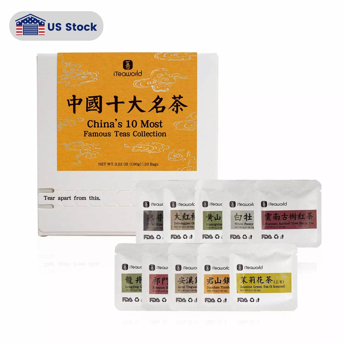 China’s 10 Famous Teas Collection
