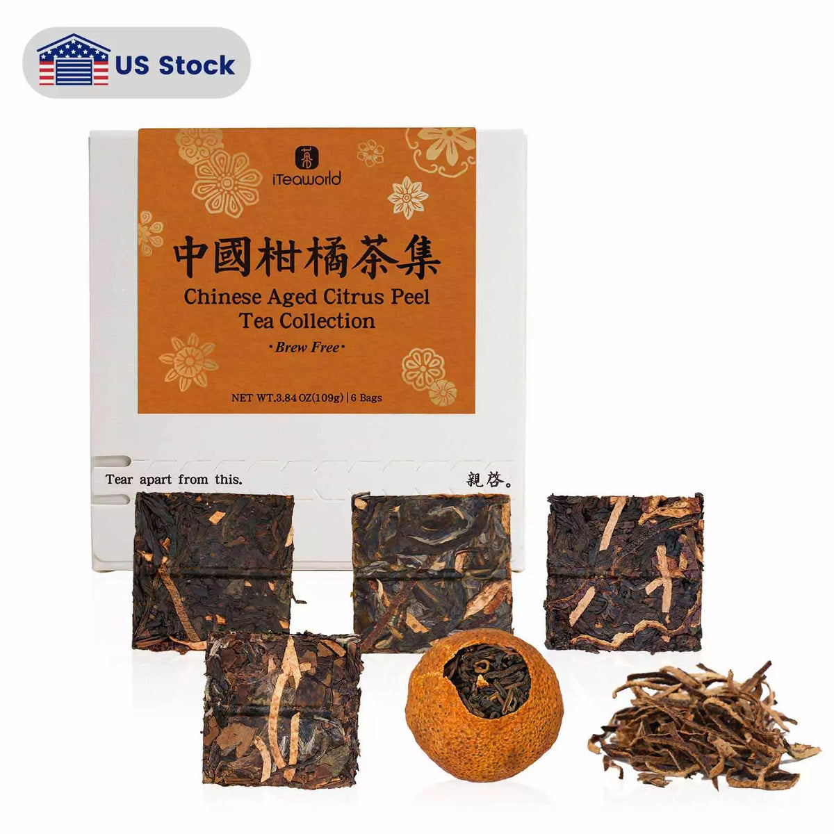 Chinese Aged Citrus Peel Tea Collection | Digestive Support & Soothing Warmth
