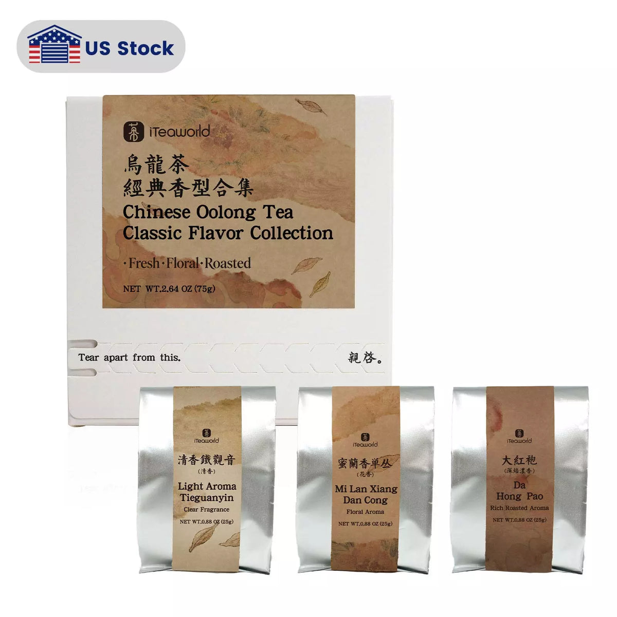 Chinese Oolong Tea Starter Set 75g