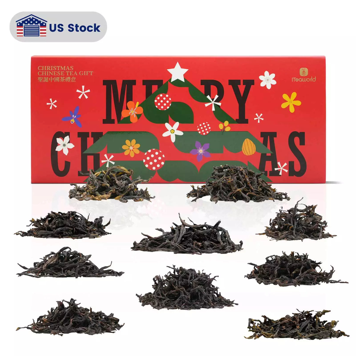 Fenghuang Dancong Oolong Tea – Christmas Gift Set, 10 Natural Aromas (100g)