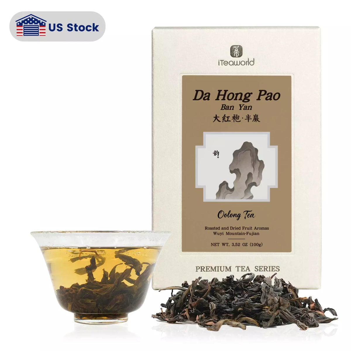 Premium Da Hong Pao Wuyi Rock Tea (Ban Yan) 100g