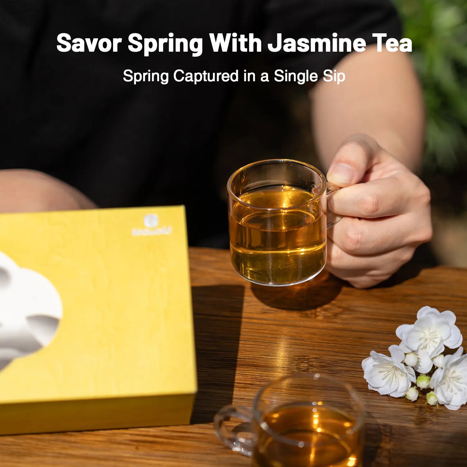 savor spring with jasmine tea
