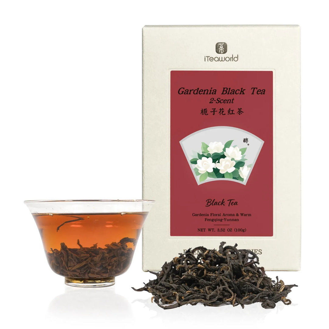 Premium Gardenia Black Tea – Triple-Scented | 100g