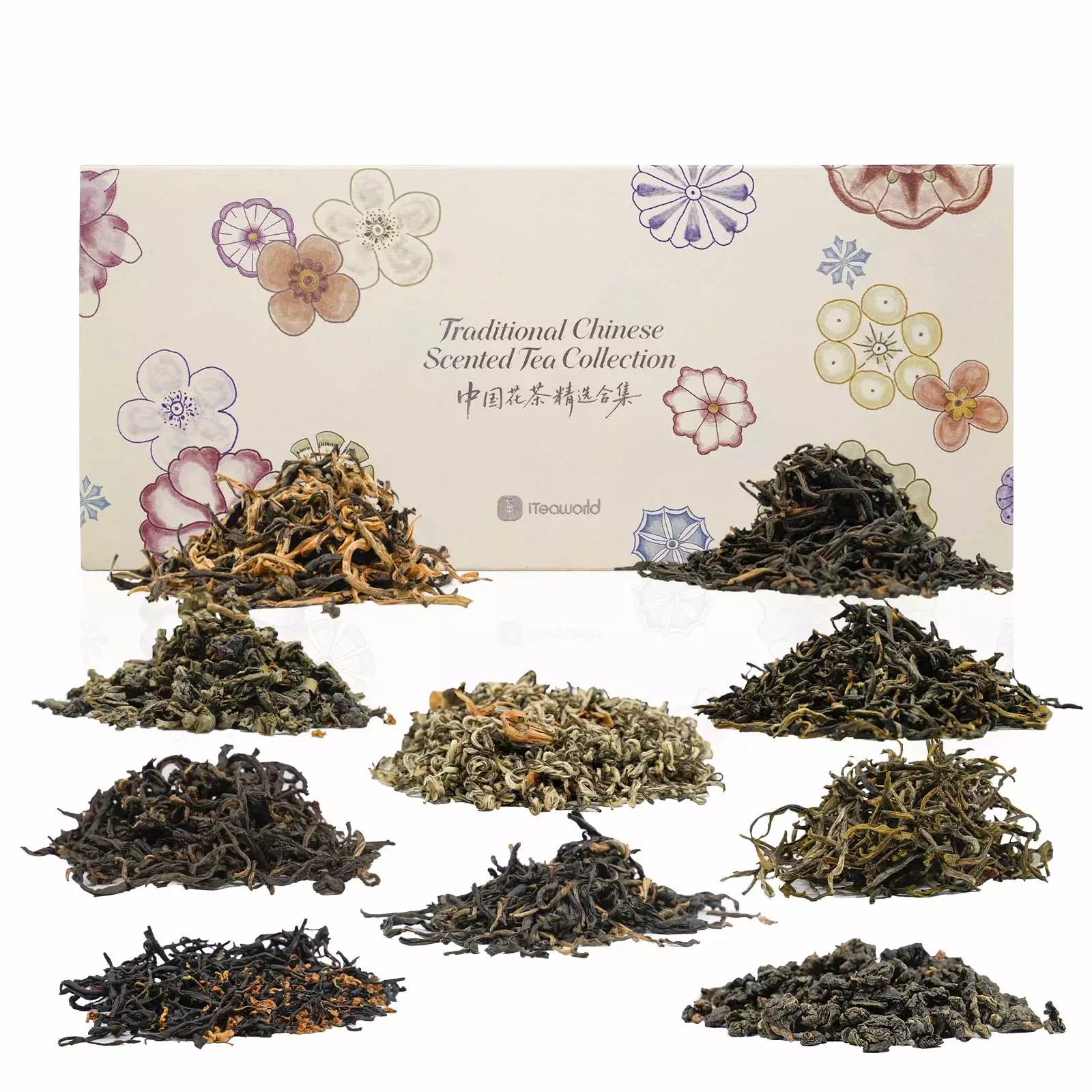 Chinese Floral Tea Collection — Ten Tea, Ten Blessings, One Gift of Fragrance