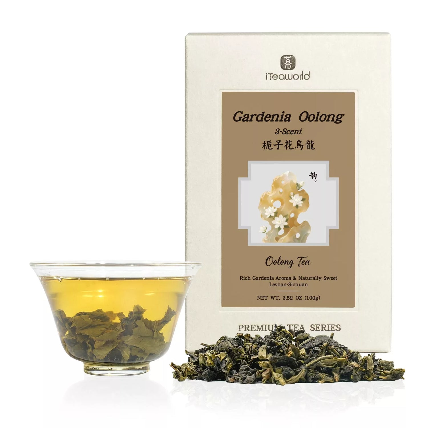 Premium Gardenia Oolong (Tieguanyin) - Triple-Scented | 100g