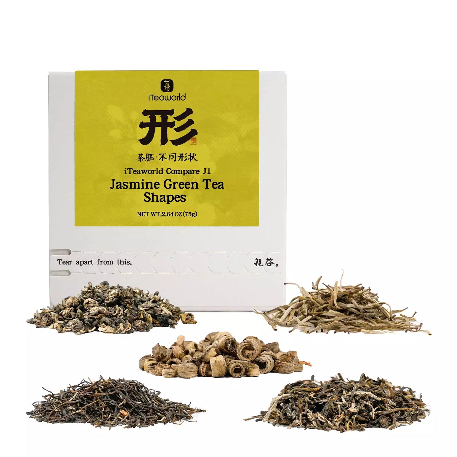 Jasmine Tea Discovery Set: Shape