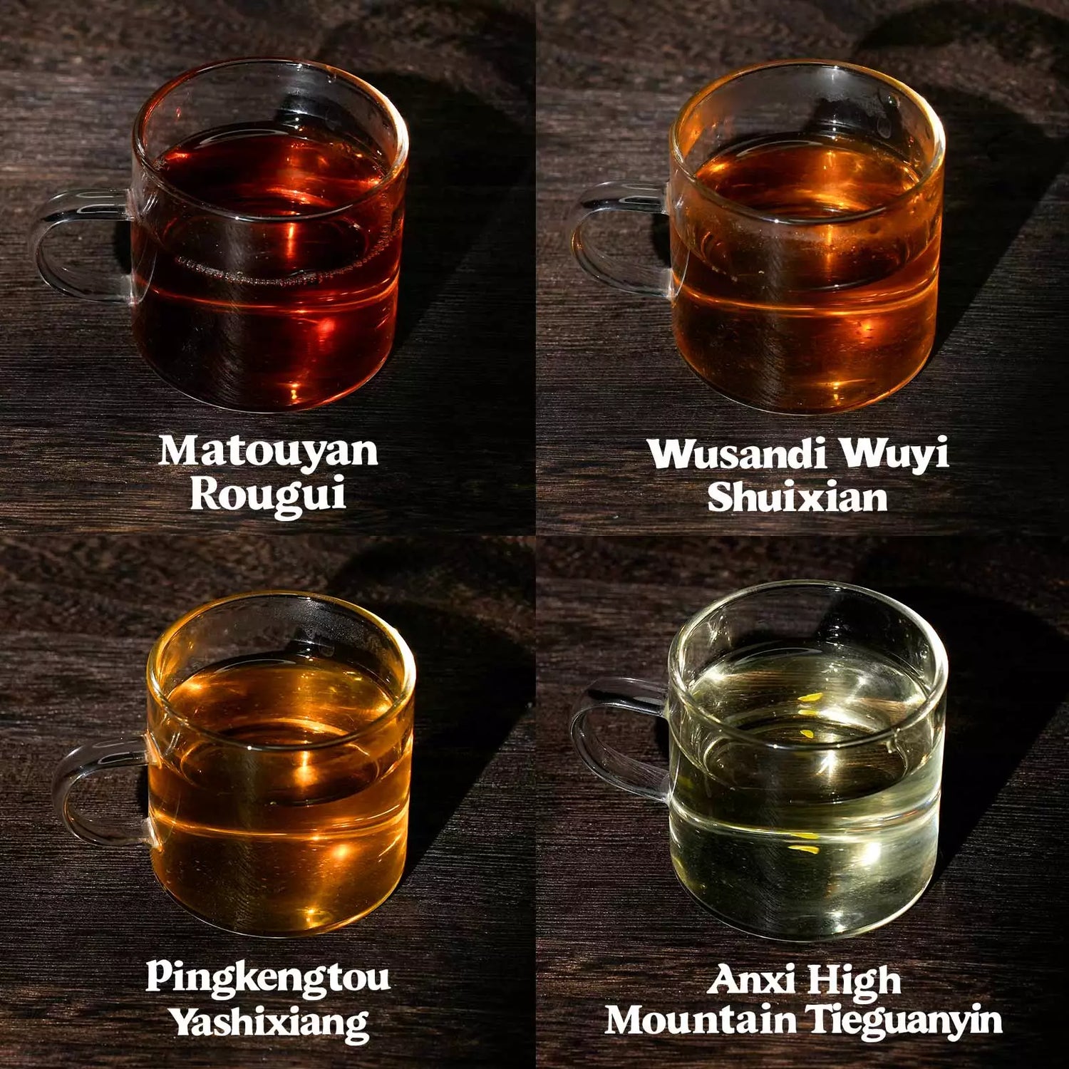 Masterpiece Oolong Collection: Four Finest Chinese Oolong Teas