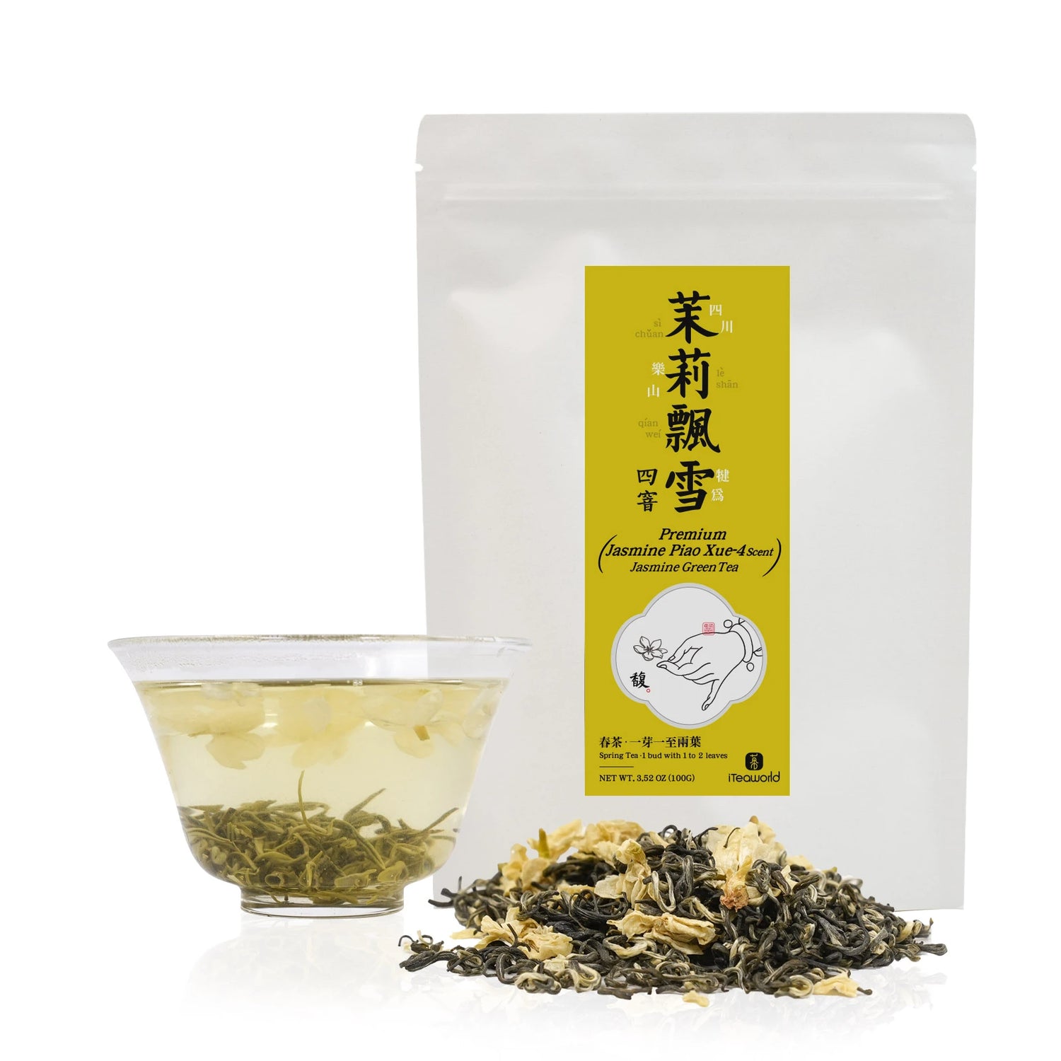 Premium Jasmine Piao Xue-4scent (Jasmine Green Tea)
