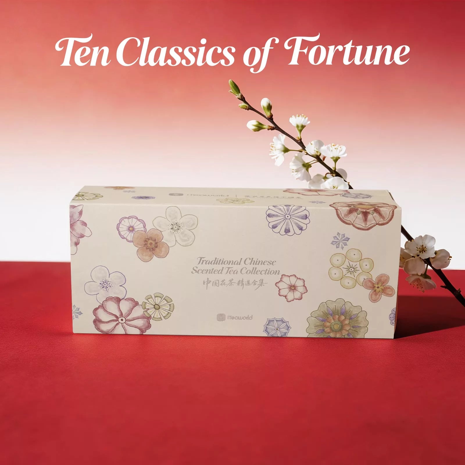 Chinese Floral Tea Collection — 10 Tea, 10 Blessings, Best Fragrance
