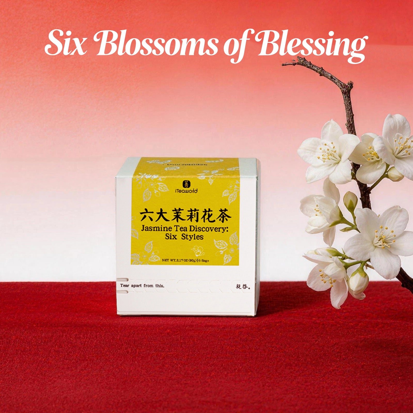 6 Jasmine Tea Sampler – Freshly Scented with 2025 Blossoms