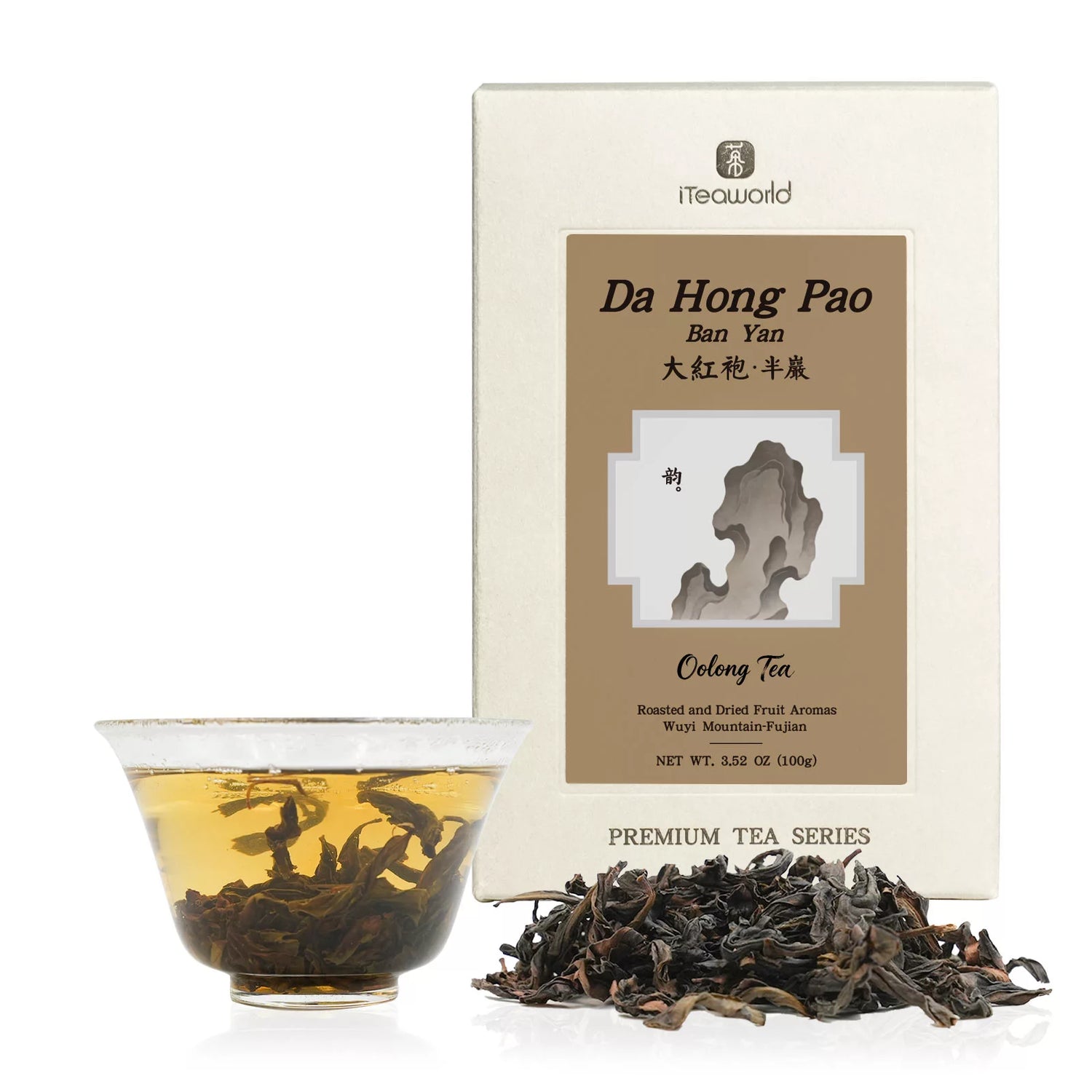 Premium Da Hong Pao Wuyi Rock Tea (Ban Yan) 100g