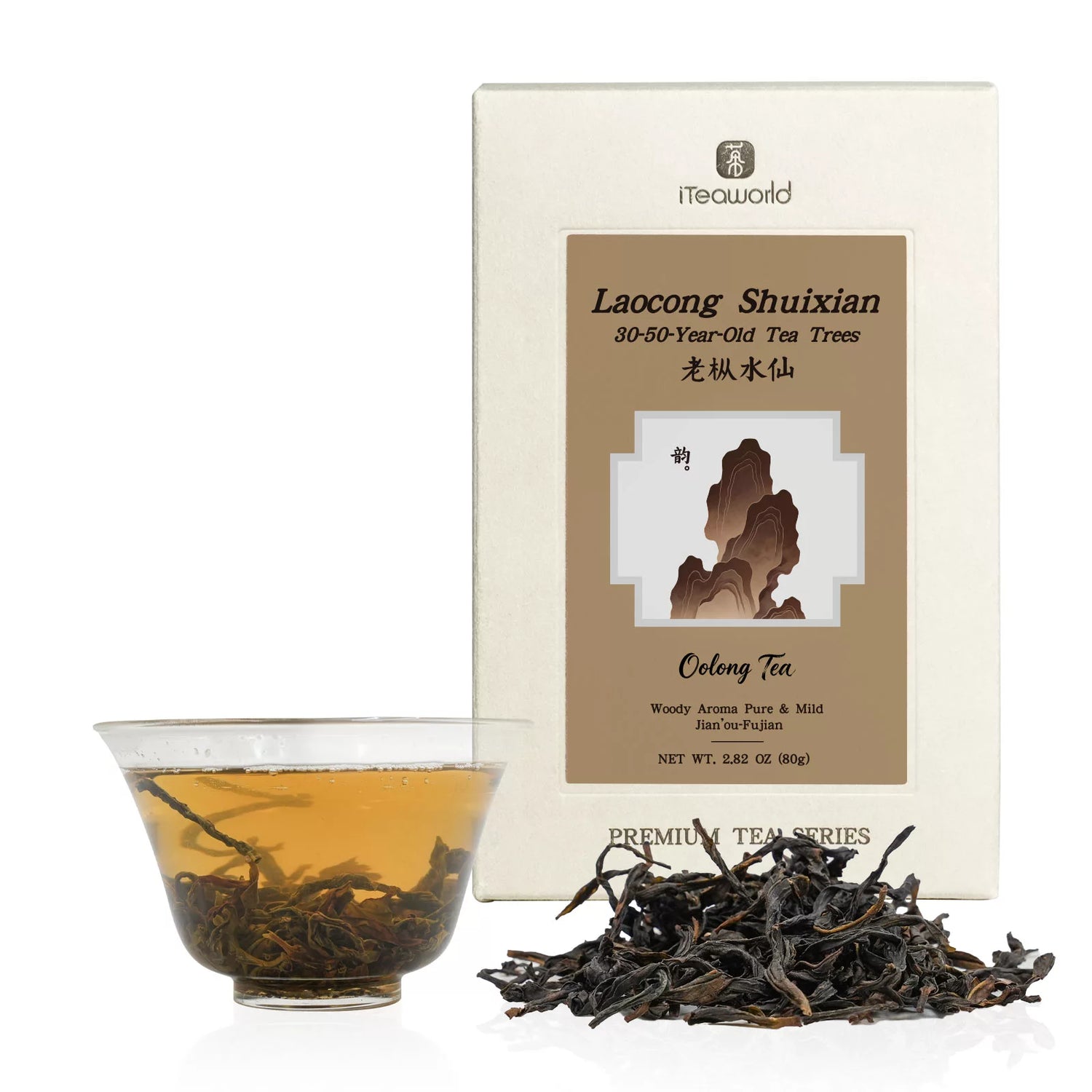 Premium Laocong Shui Xian Oolong Tea – 30–50 Year Old Bushes 80g