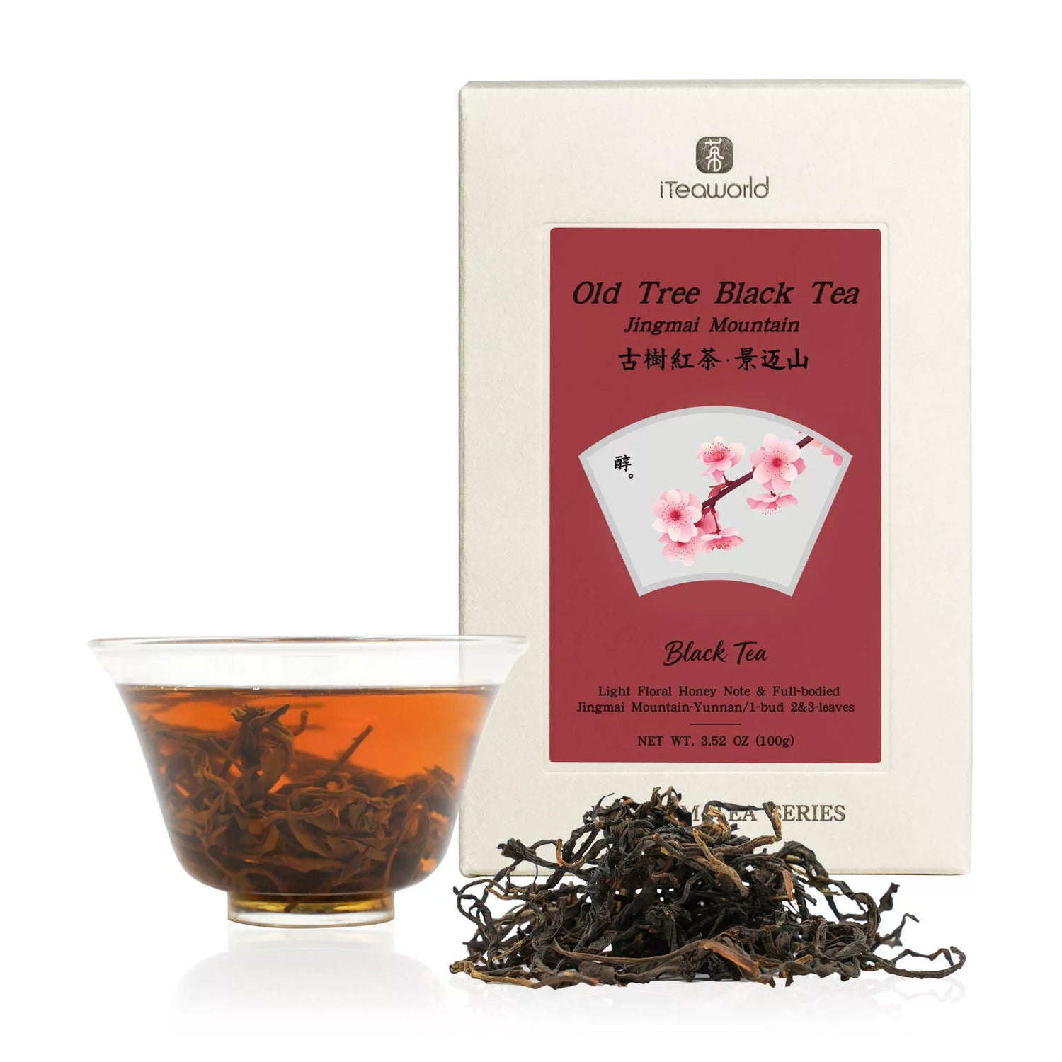 Old Tree Black Tea from Jingmai Mountain Yunnan 100g