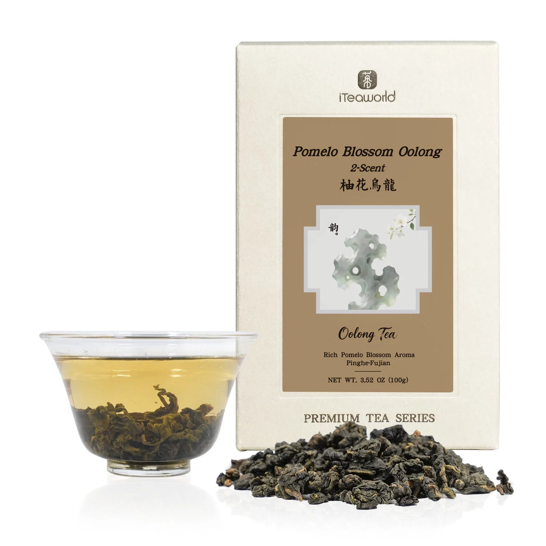 Premium Pomelo Blossom Oolong Tea (Baiya Qilan) – Double-Scented | 100g