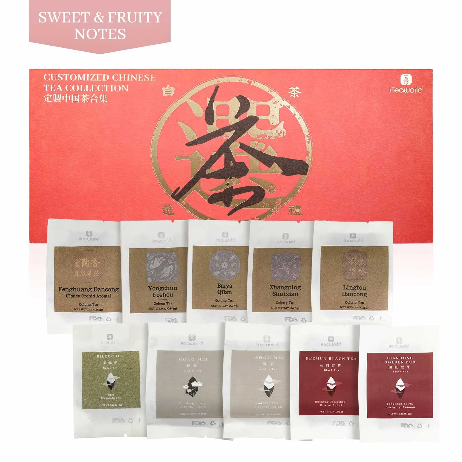 Sweet & Fruity Notes Tea Gift Set – iTeaworld