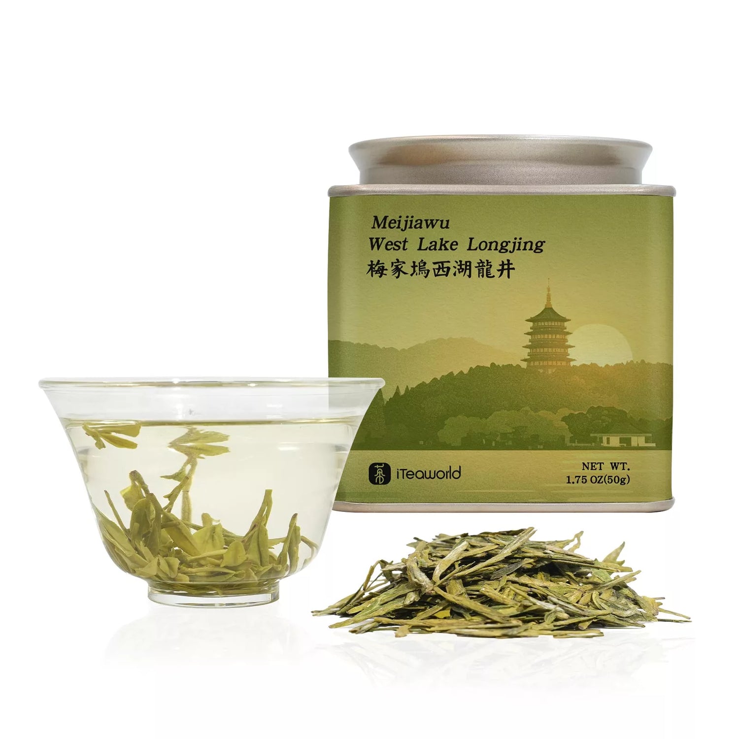 Authentic Meijiawu West Lake Longjing Green Tea 50g