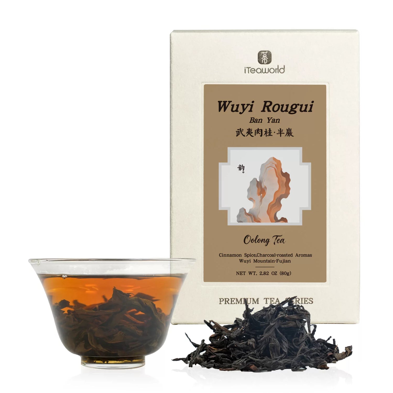 Premium Da Hong Pao Wuyi Rock Tea (Ban Yan) 80g