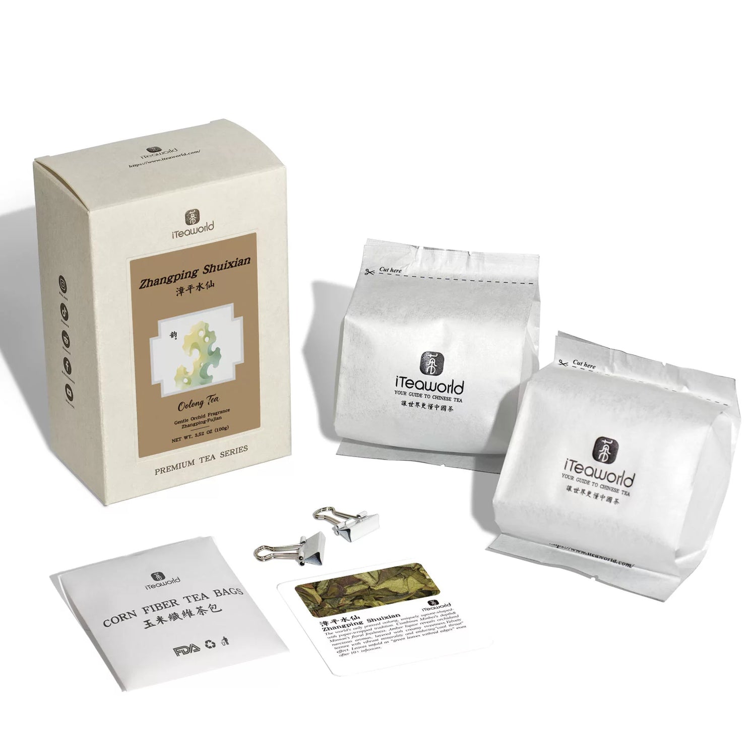 Premium Zhangping Shuixian Oolong Tea 100g