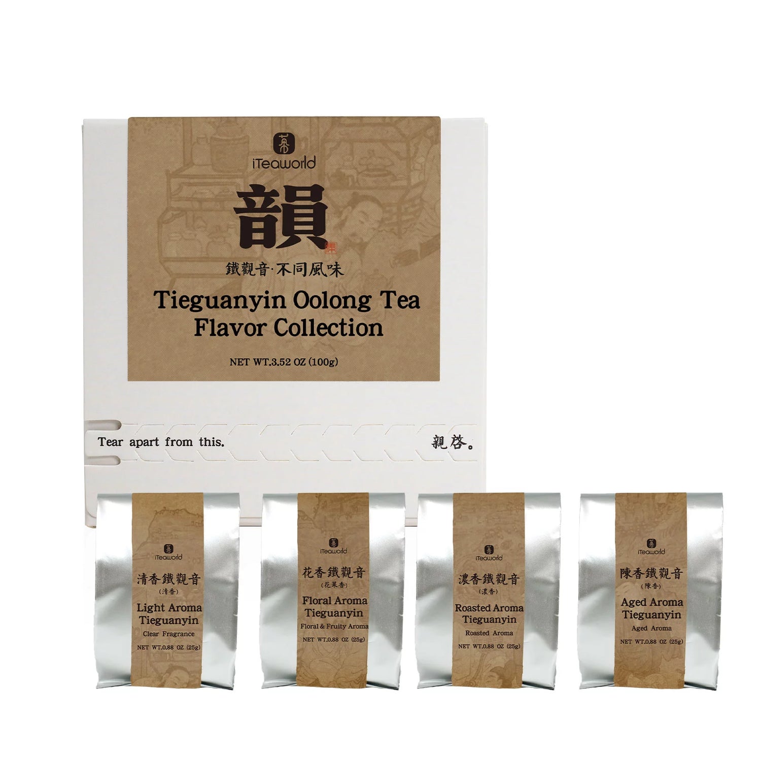 Tieguanyin Oolong Tea Flavor Collection 100g