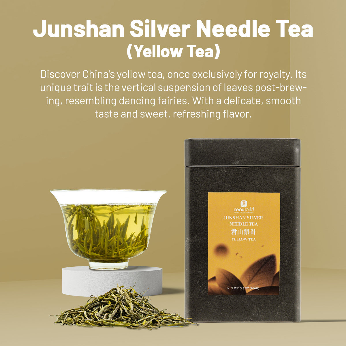 Silver Needles Tea Junshan Silver Needle Yellow Tea | Premium Taste & Health Benefits ...