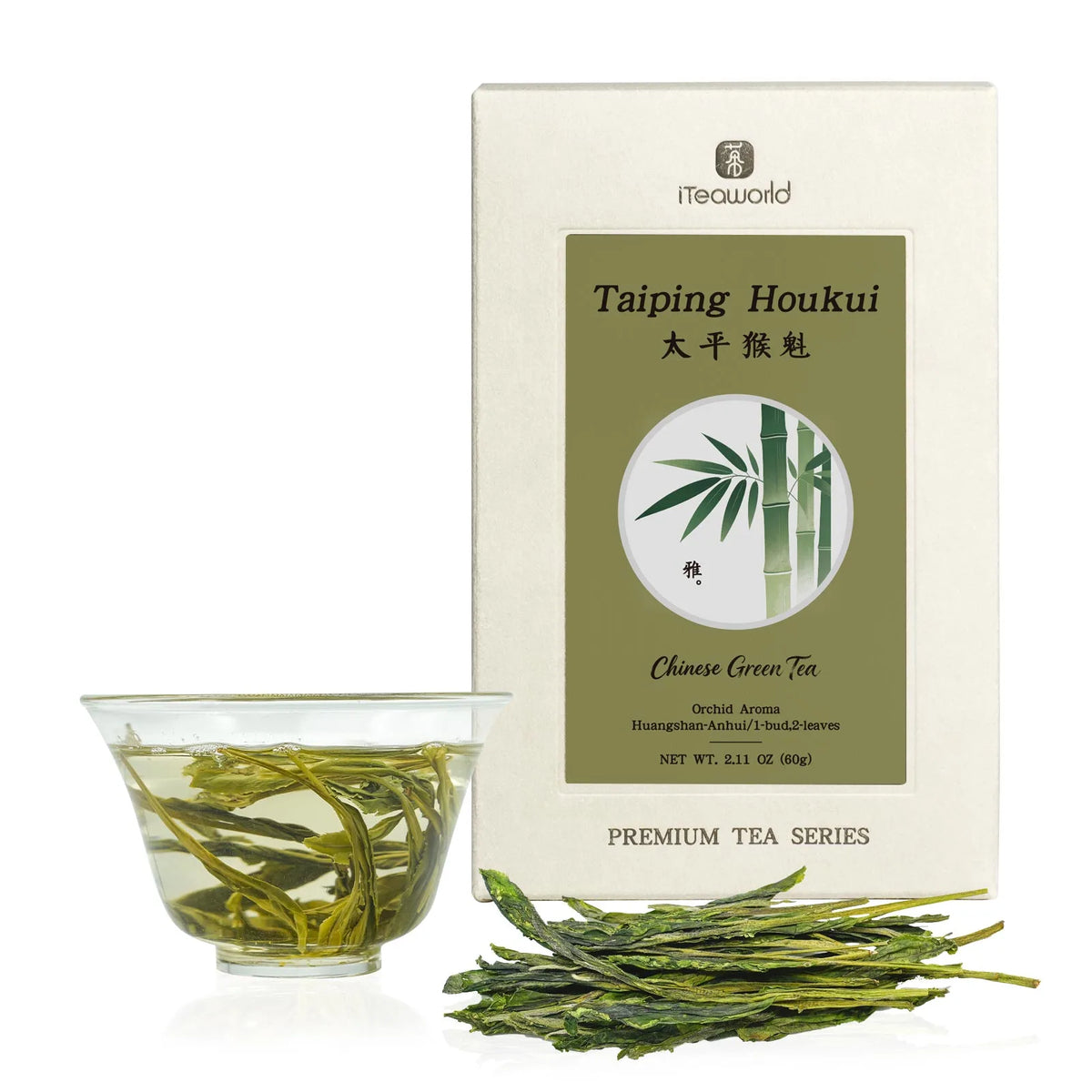 Premium Taiping Houkui Green Tea 60g